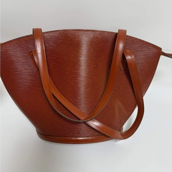 LOUIS VUITTON Brown Epi Saint Jacques Tote Handbag 🤎EUC - Picture 3 of 11